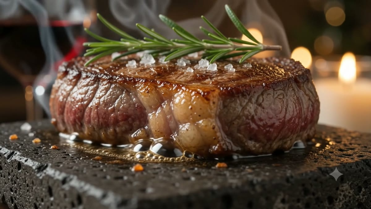Detalle del sellado de la carne